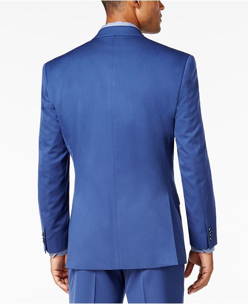 Sean John Men S Classic Fit New Blue Suit Separates Reviews