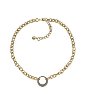 Caviar Collection Circle Necklace