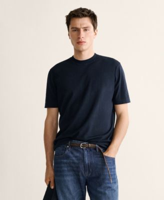 Men's Cotton Fine-Knit T-Shirt