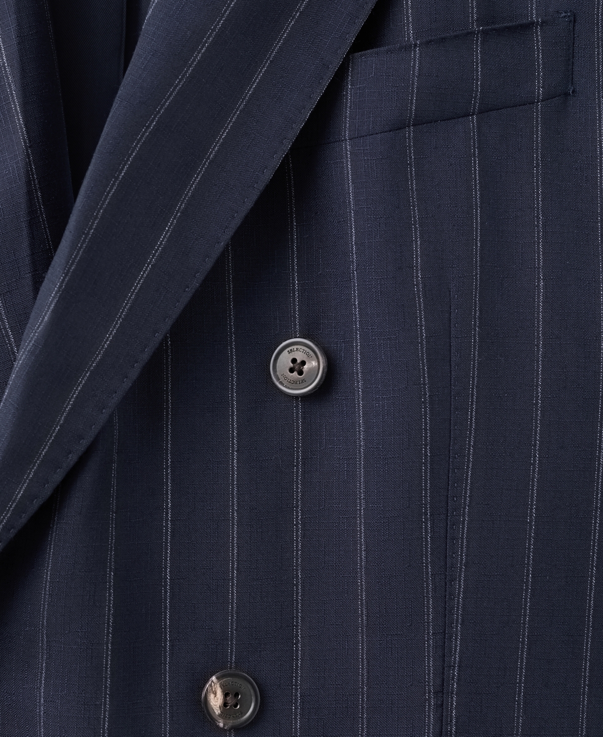 Mango Men's Wool Venice Striped Suit Jacket