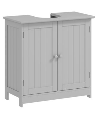  Bathroom Vanity Cabinet Under Sink Cabinet with 2 Doors and Adjustable Shelf
