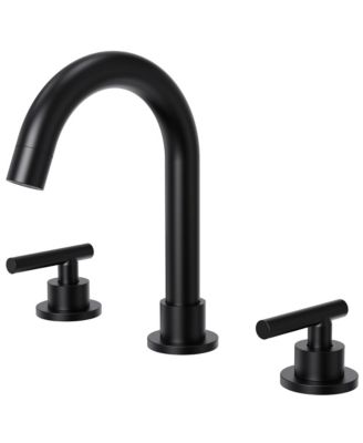 Widespread Bathroom Faucet 3 Hole 2-Handle Bathroom Sink Faucet with Drain Assembly