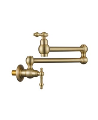 Wall Mount Folding Kitchen Pot Filler Faucet