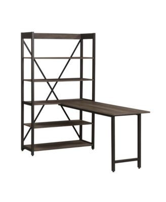 Tanners Creek Desk and Bookcase Set