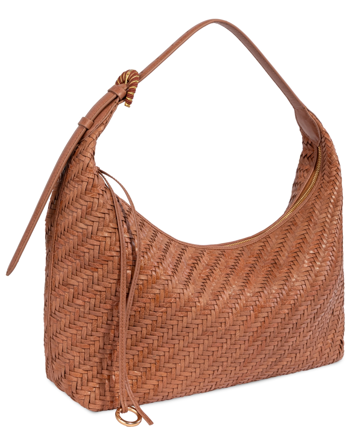 Sam Edelman Kasey Handwoven Leather Extra-Large Hobo Handbag