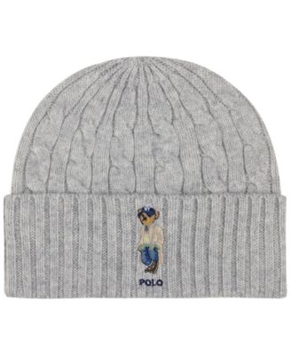 Men's Cable Litchfield Bear Beanie