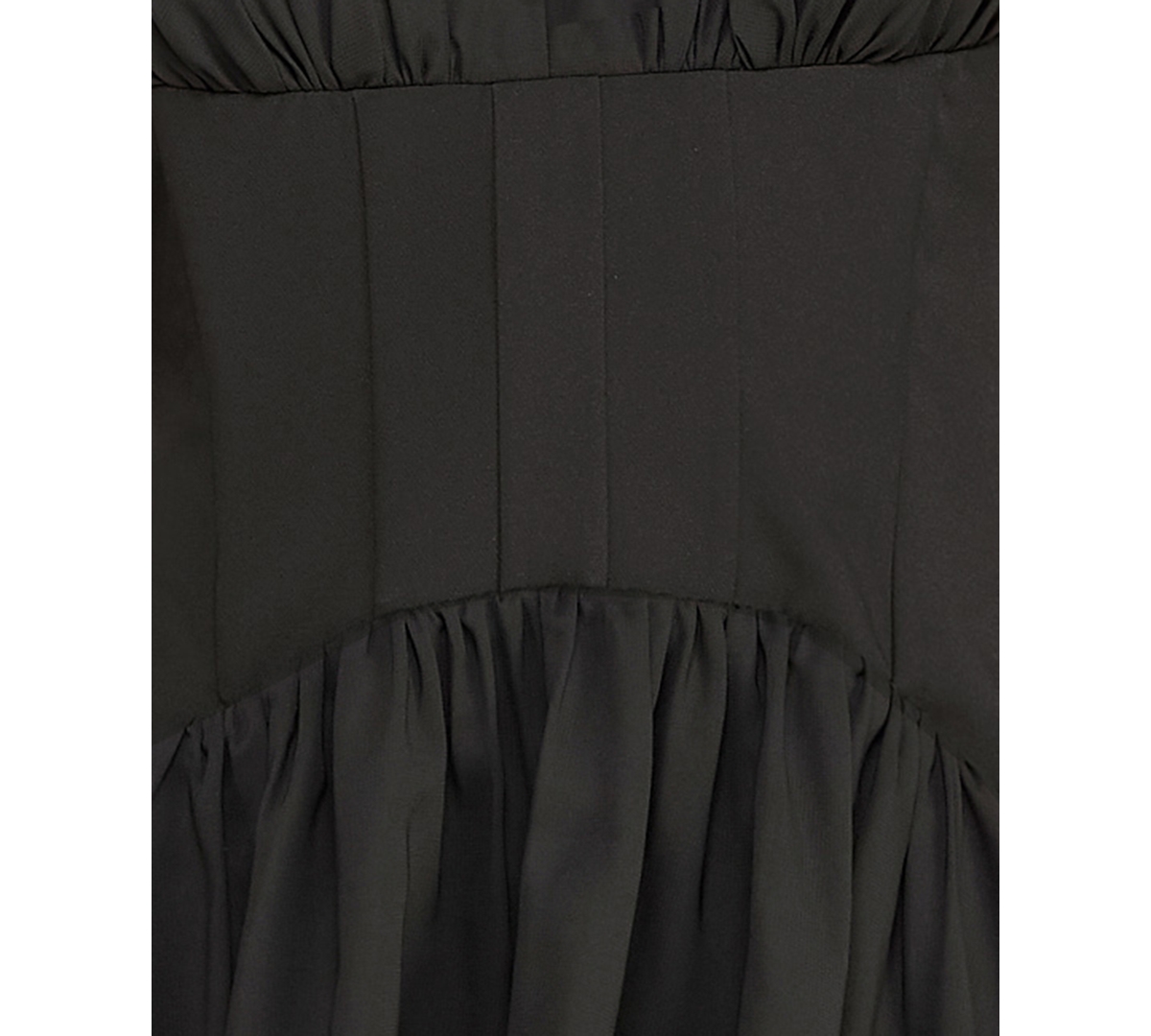Seni & Cade Juniors' Halter Drop Waist Chiffon Dress