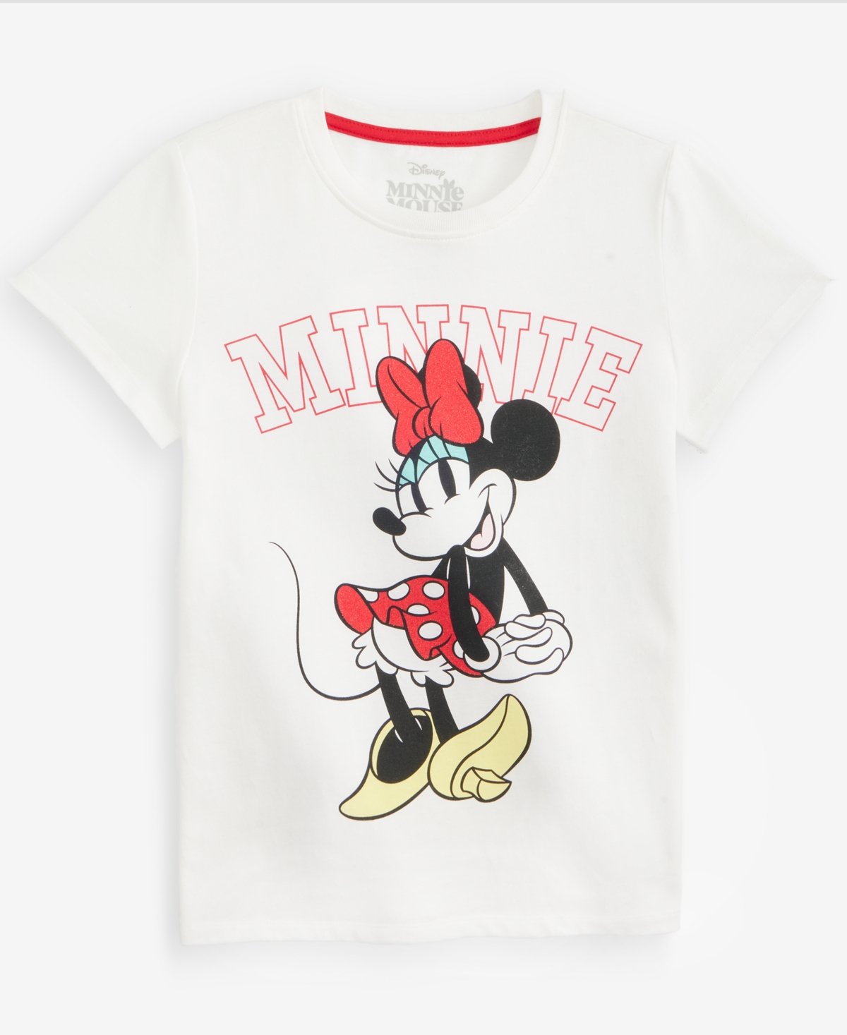 Epic Threads Kids' Girls' Xs-xl Classic Minnie Mouse T-shirt, Macy's Exclusive In Angel White