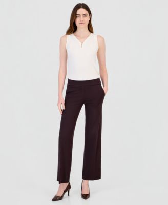 Women's Wide-Leg Pull-On Pants