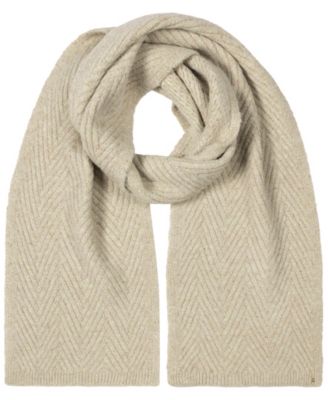 Shine Herringbone Knit Scarf