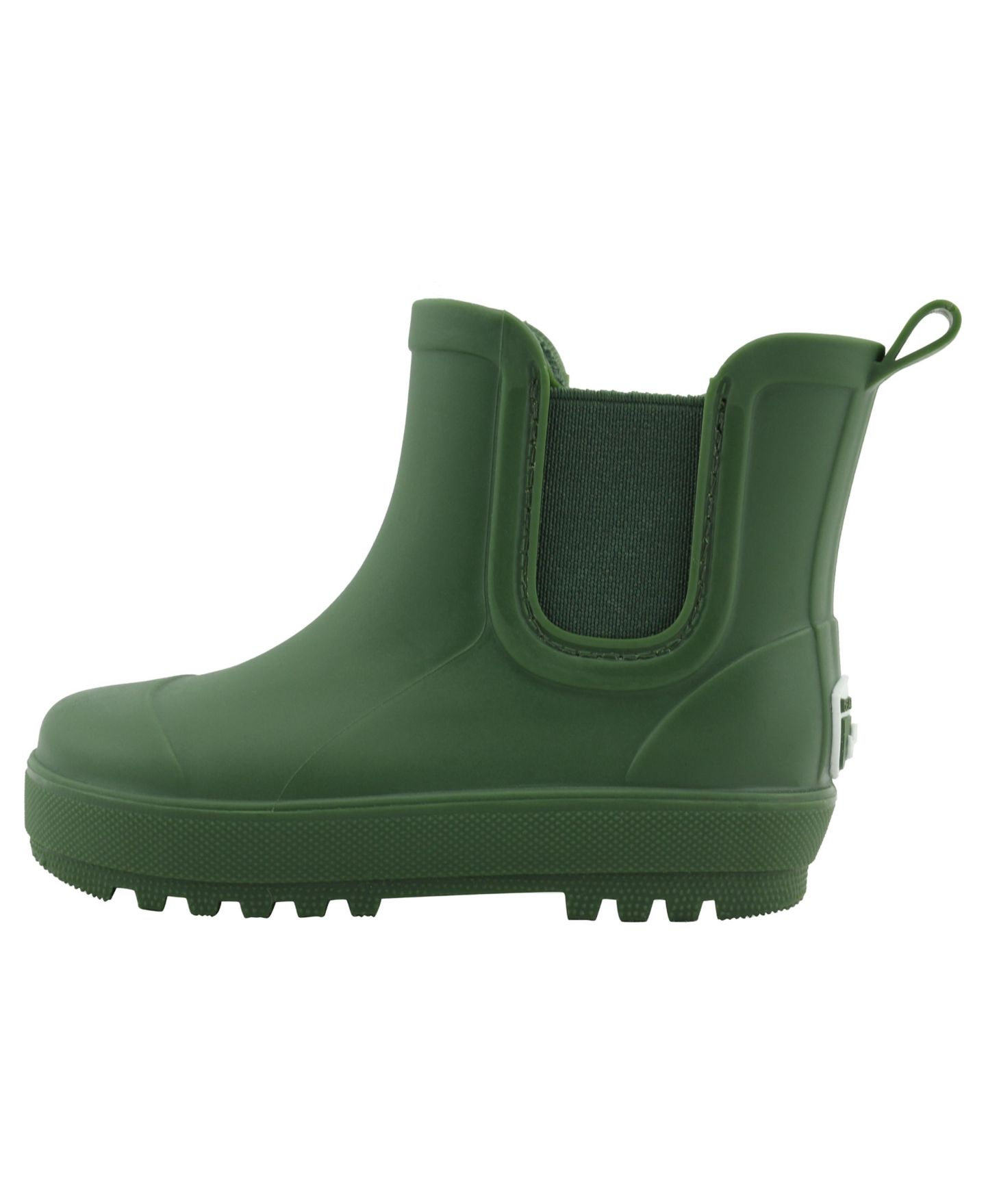 Детские ботинки BEARPAW Faux Fur Lined Chelsea Waterproof Rain Boots, цвет: Тёмно-зелёный — фото 3