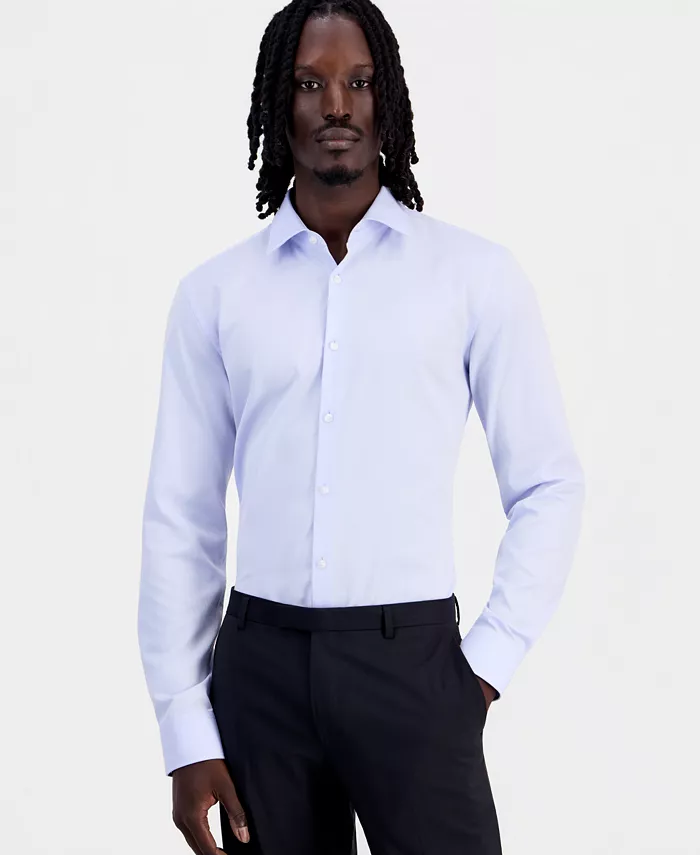 HUGO by Men's Kenno Slim-Fit Solid Dress Shirt