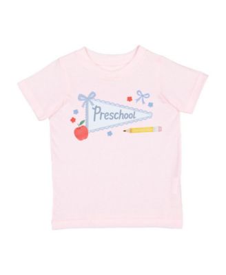 Toddler Girls Preschool Pennant Short Sleeve T-Shirt