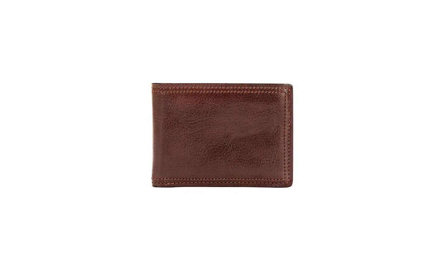 Мужской кошелёк Bosca Dolce Small Bifold Wallet, цвет: Коричневый — фото 1