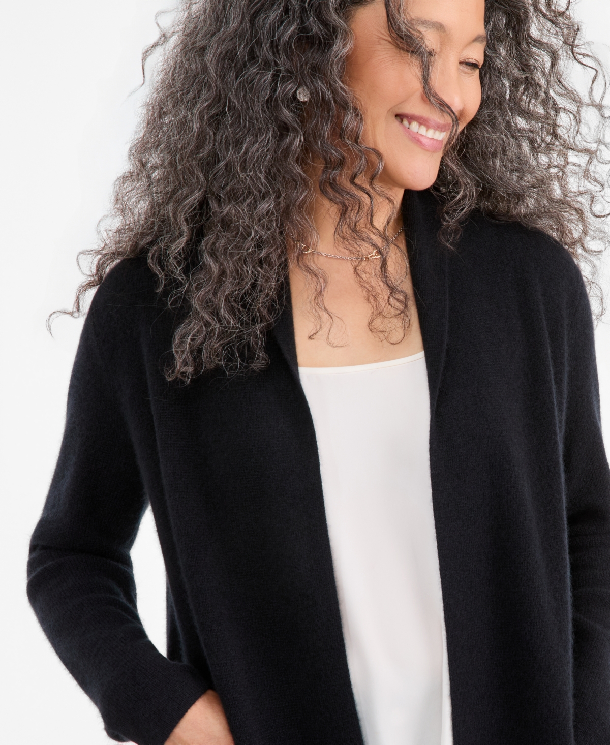 Charter Club Women's 100% Cashmere Fylaway Duster Shawl-Collar Cardigan, Macy's Exclusive