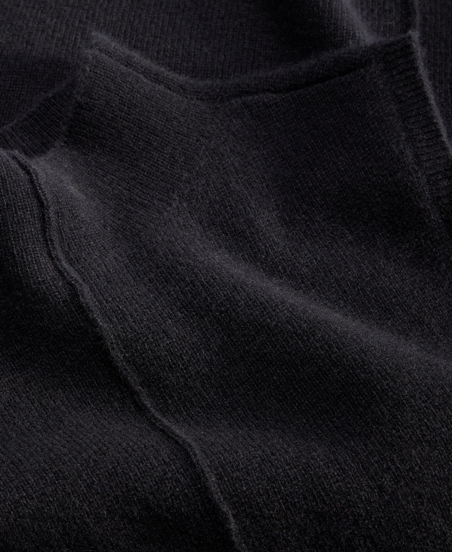 Женский свитер Charter Club 100% Cashmere Funnel-Neck Sleeveless Sweater, цвет: Чёрный — фото 5