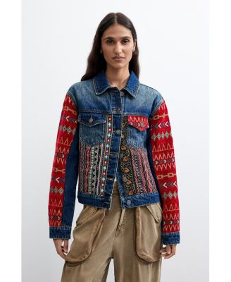 Women's Ethnic denim jacket