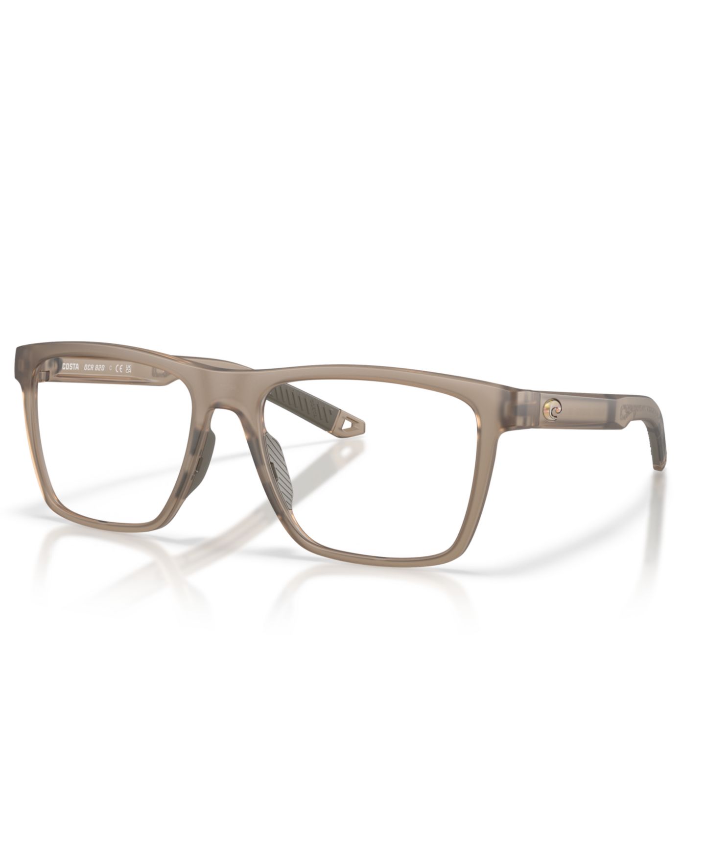 Мужские очки Costa Del Mar Ocean Ridge 820 Eyeglasses, 6A8026, цвет: Серо-коричневый прозрачный — фото 1