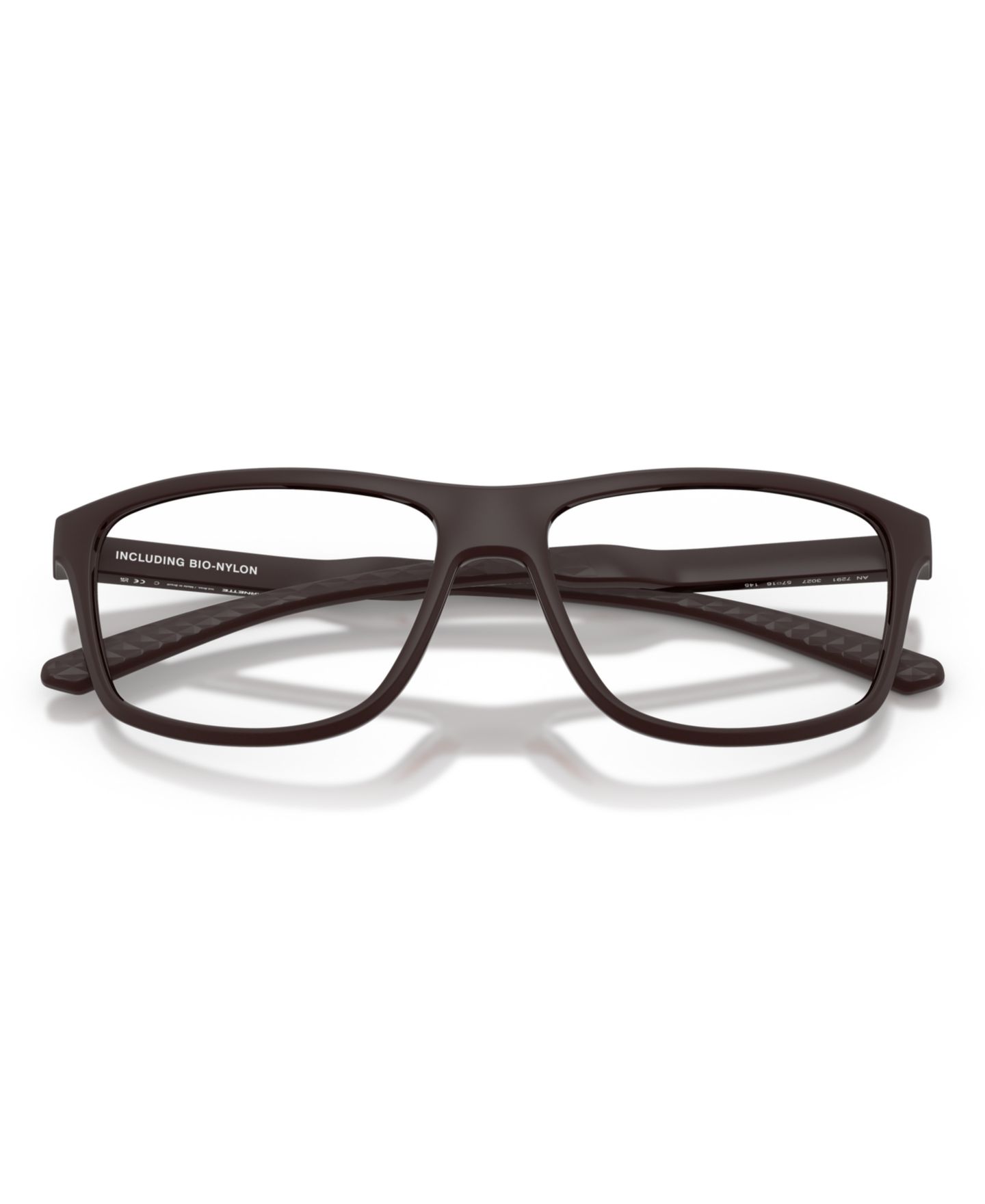 Мужские очки Arnette Man Pillow Plastic AN7291 Eyeglasses, цвет: Матовый шоколадный — фото 3