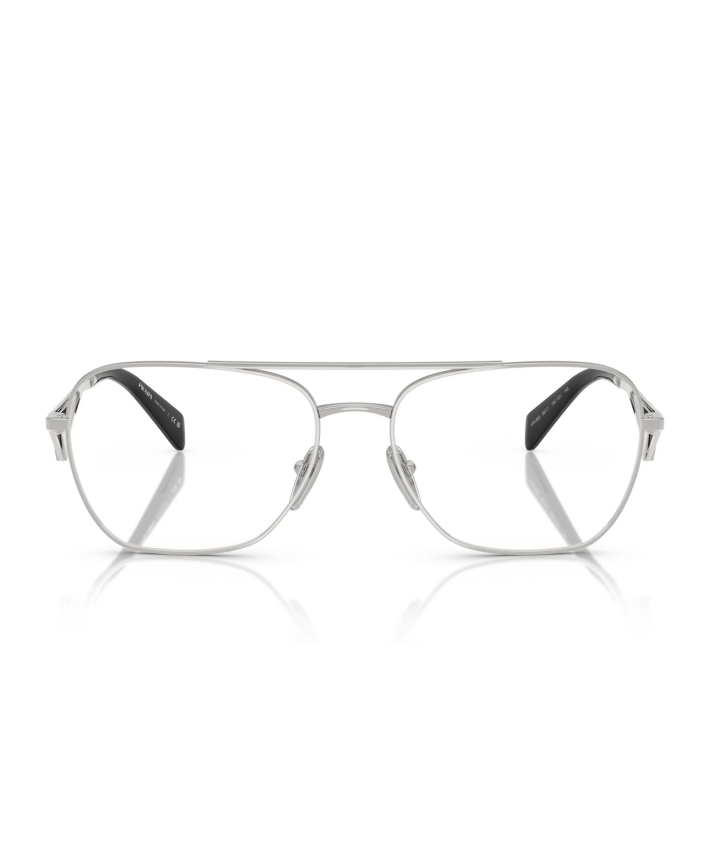 Женские очки Prada Eyeglasses, PR B50V, цвет: Серебряный — фото 2