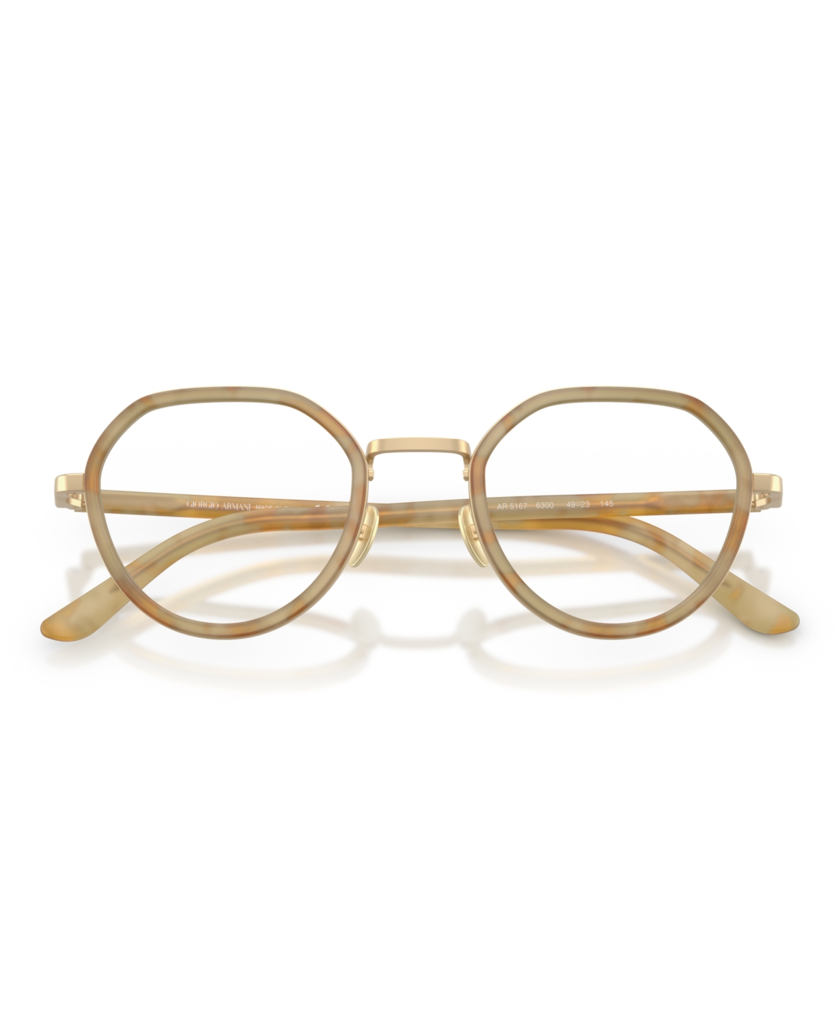 Giorgio Armani Men's Round Eyeglasses