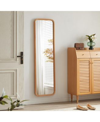 Modern Full Length Floor Mirror with Stand for Bedroom, Living Room and Dressing Room