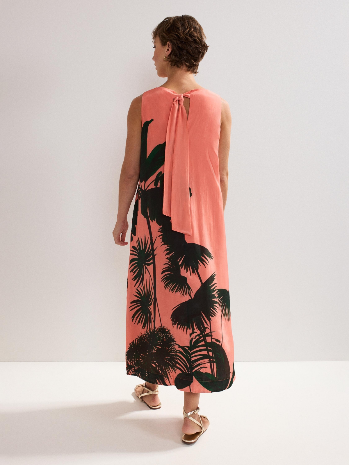 Phase Eight Women's Leila Palm Midi Dress