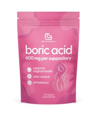 Naturals Boric Acid Capsules 30 Count