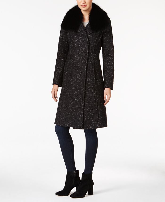 Tahari boucle coat online