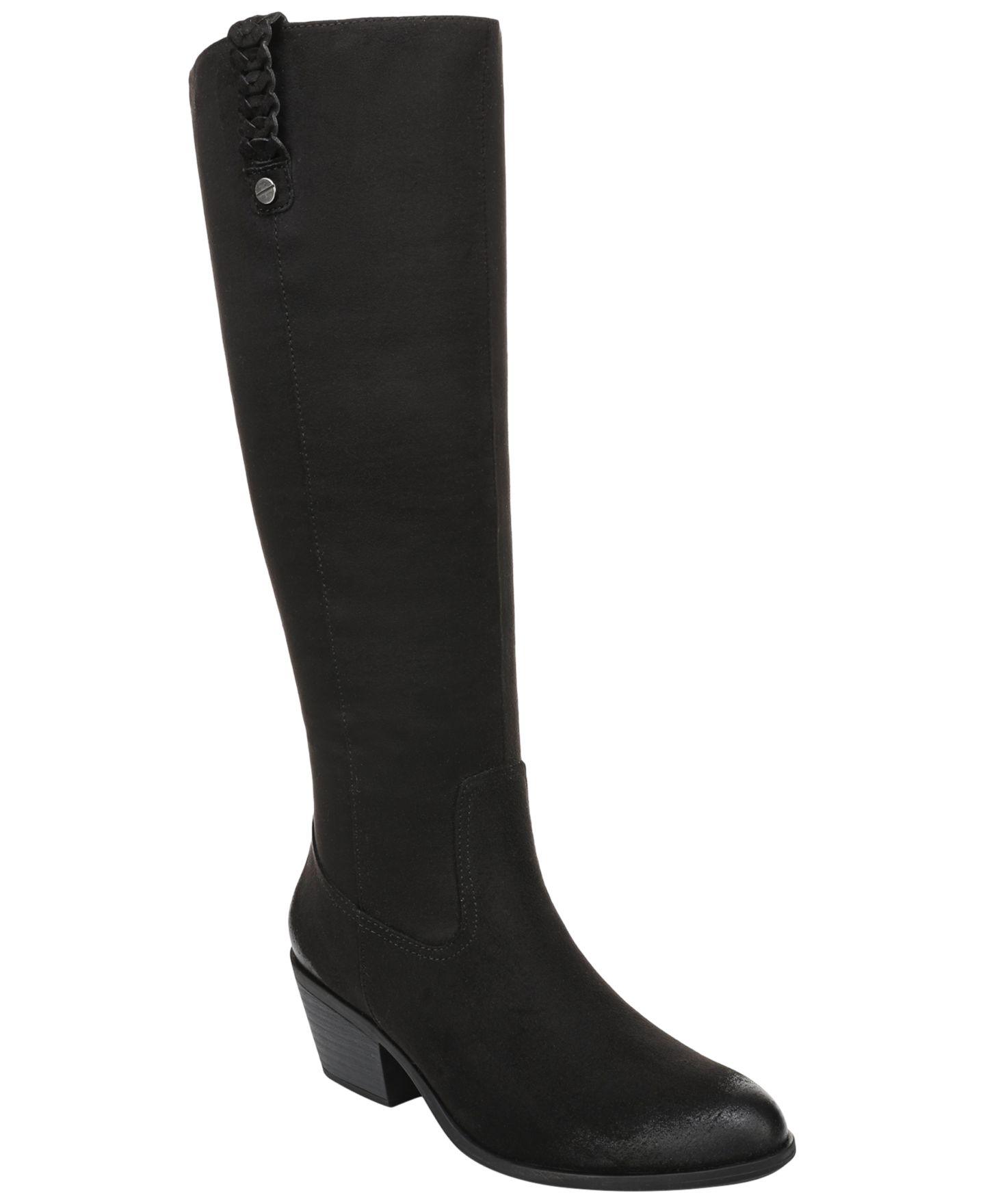 Женские ботинки Dr. Scholl's Calista Zip Tall, цвет: Чёрный — фото 1