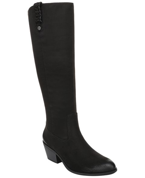 Женские ботинки Dr. Scholl's Calista Zip Tall, цвет: Чёрный