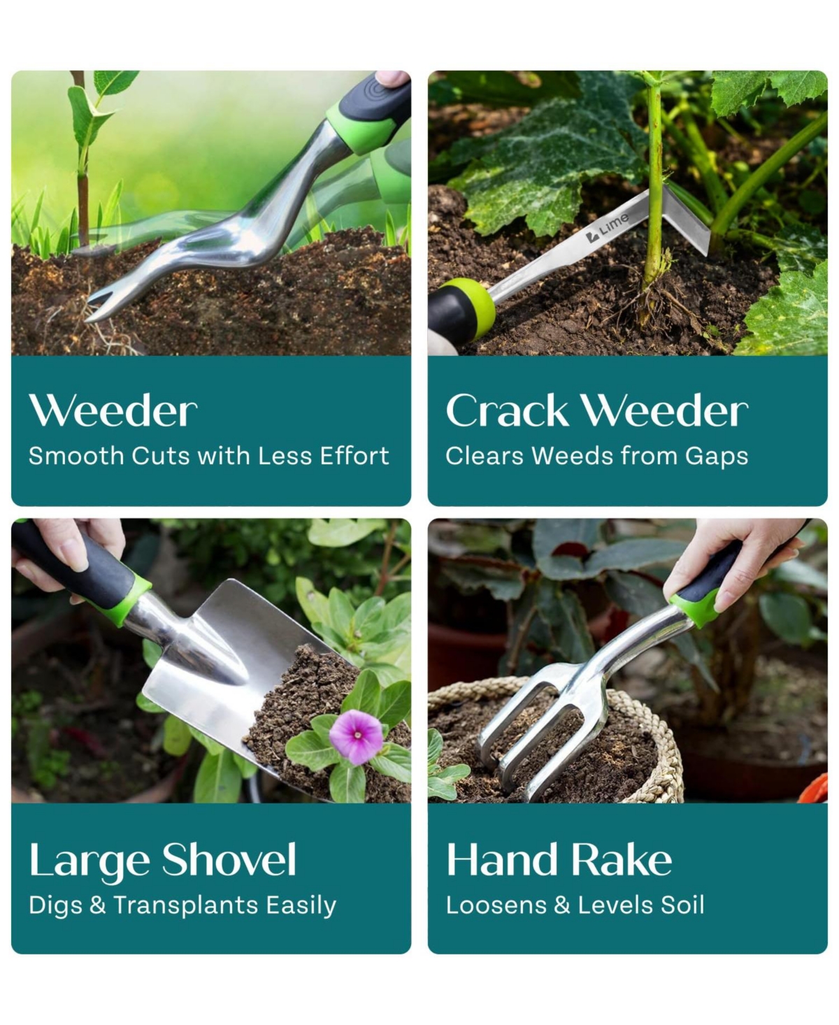 Xdovet Heavy Duty Gardening Tools Floral Gift Set