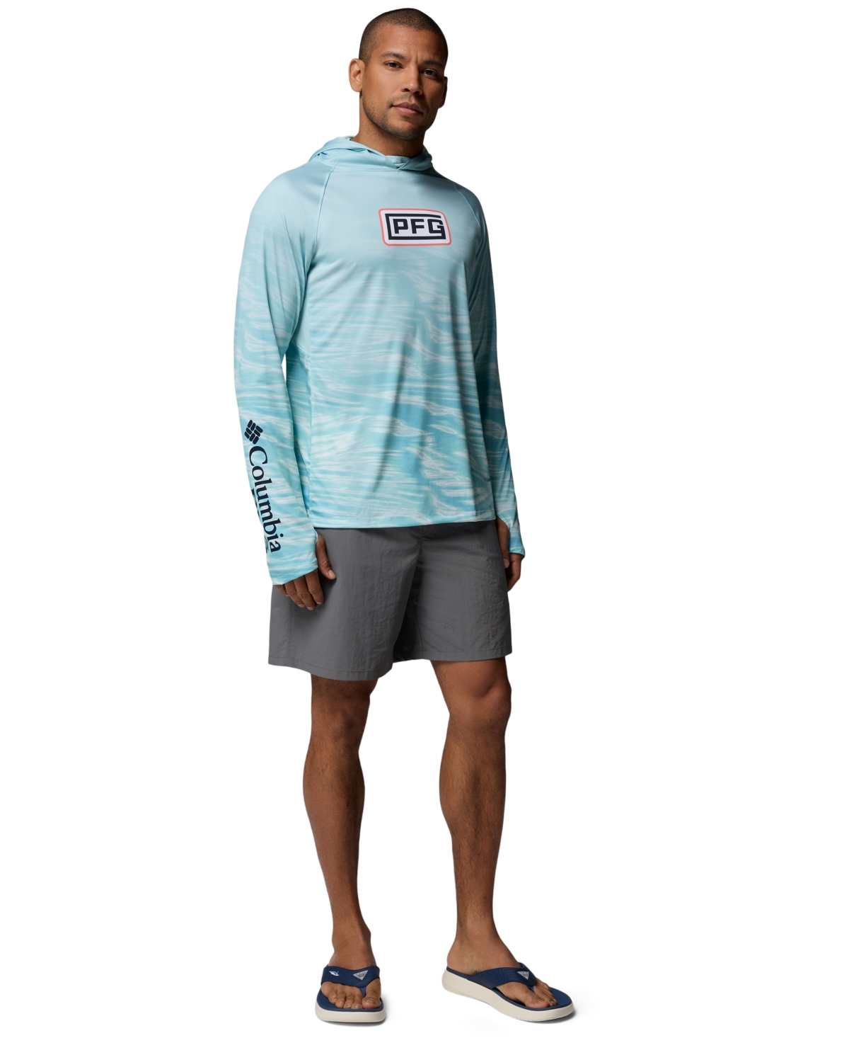 Columbia Men's Super Terminal Tackle Vent Hooded Sweatshirt