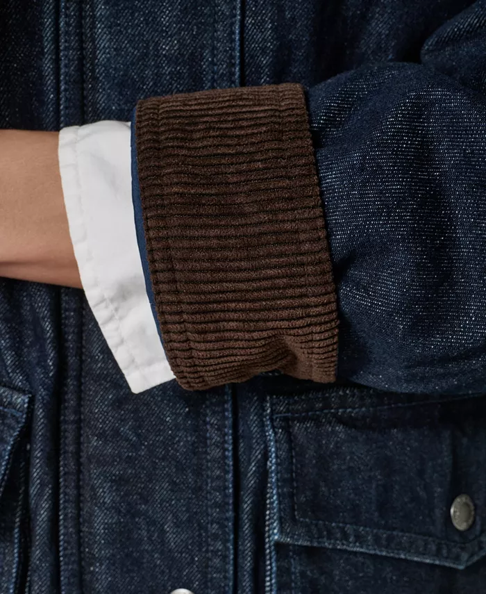 Women's Cinched Waist Barn Jacket - thumbnail 8