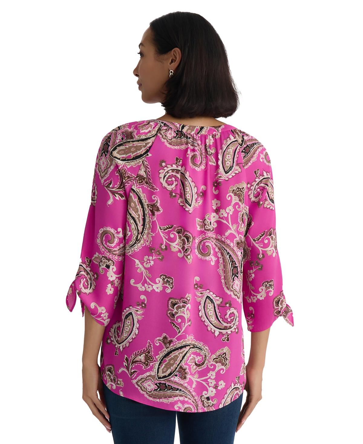 Jones New York Women's V-Neck Top
