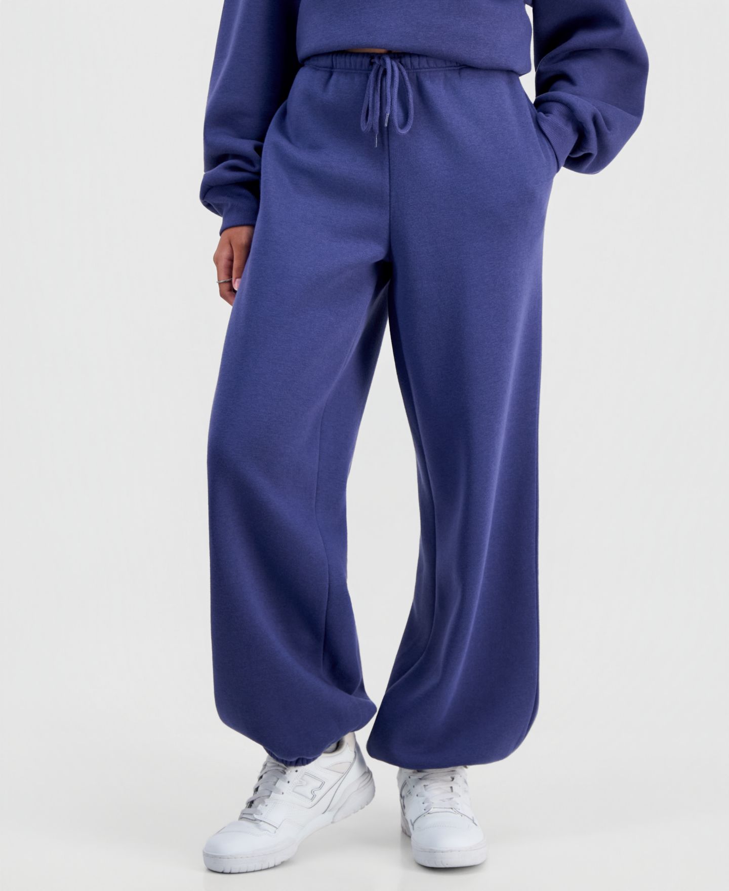 Женские брюки Madden Girl Juniors' Jogger Sweatpants, цвет: Синий — фото 3