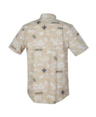Reyn Spooner Men's Gold New Orleans Saints Kekai Performance