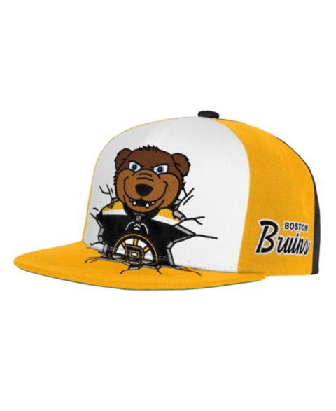 Детская кепка Mitchell & Ness Black Boston Bruins Mascot Snapback Hat