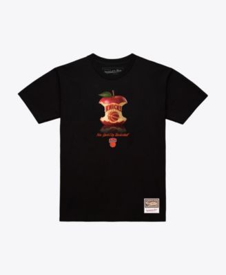 Men's Black New York Knicks Court Apple T-Shirt
