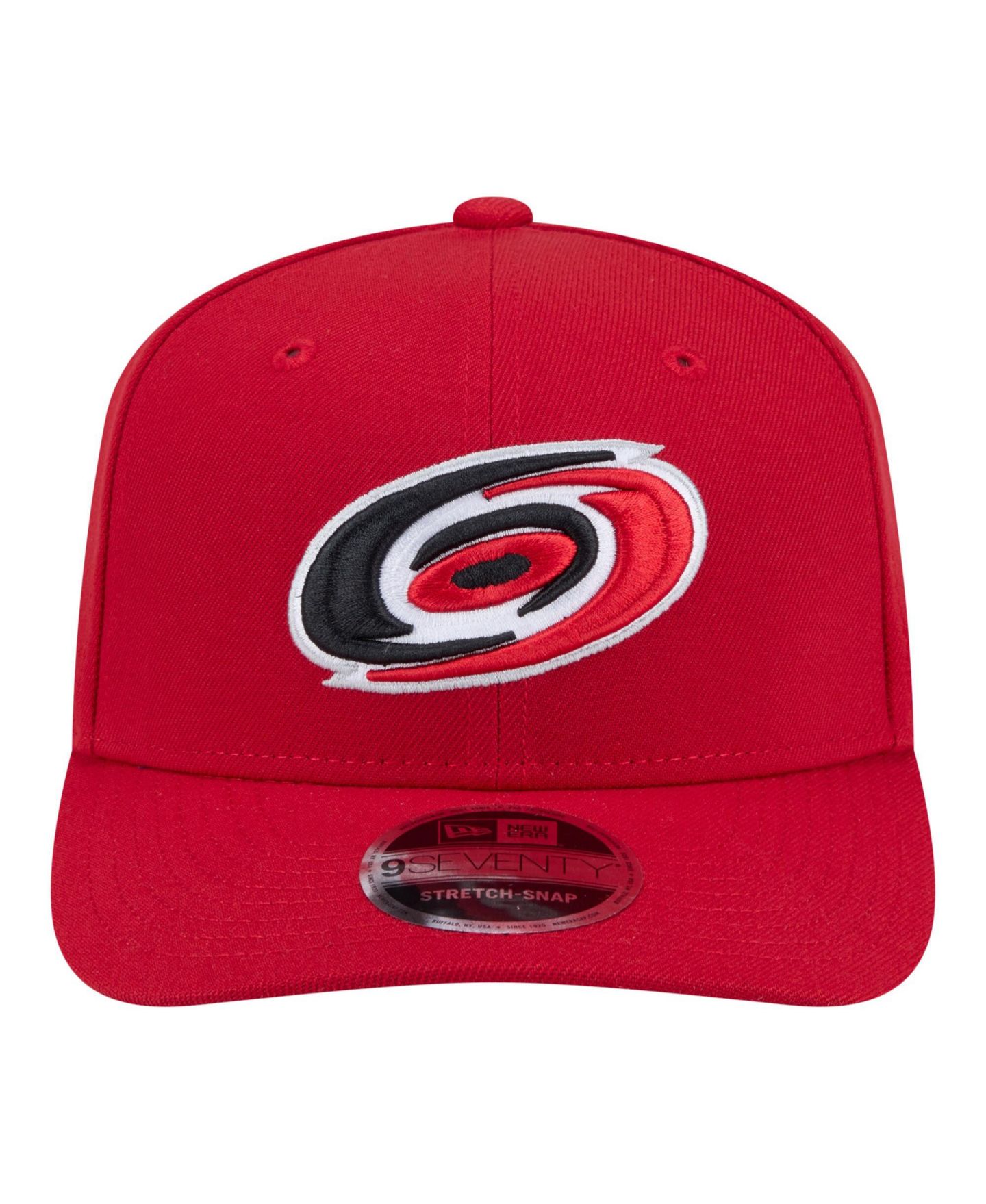 Мужская кепка New Era Red Carolina Hurricanes 9SEVENTY Coolera Adjustable Hat — фото 5