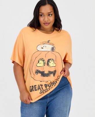 Trendy Plus Size Great Pumpkin Season Graphic T-Shirt
