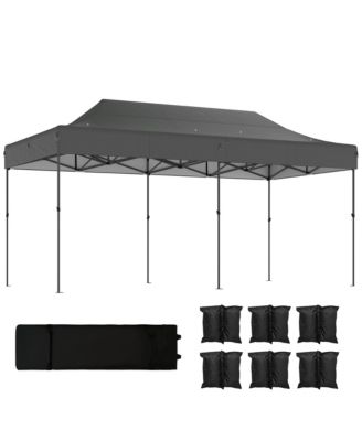 10x20 ft Pop Up Canopy Tent, Heavy Duty Outdoor Canopy