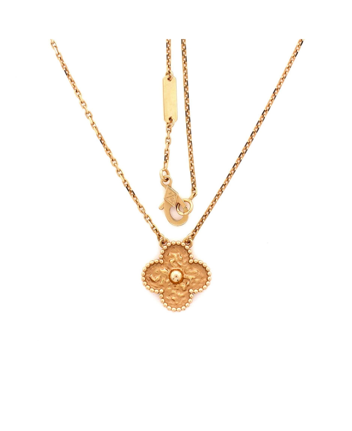 Pre-Owned Van Cleef & Arpels Vintage Alhambra Pendant Necklace