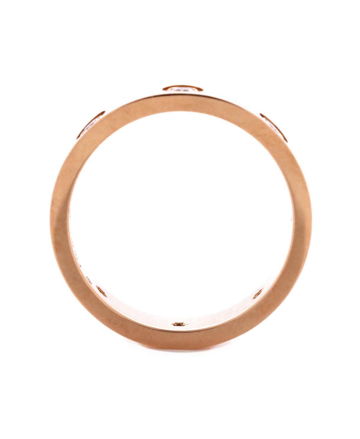 Pre-Owned Cartier Love Wedding Band 8 Diamonds Ring