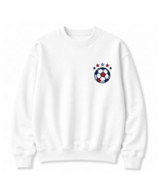 Kids Little/Big Unisex USA Soccer Club Crewneck Sweatshirt
