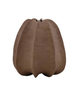 Aritzia Ribbed Terracotta Decorative Vase