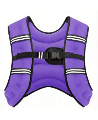 Weighted Vest Reflective Adjustable Workout Fitness Running