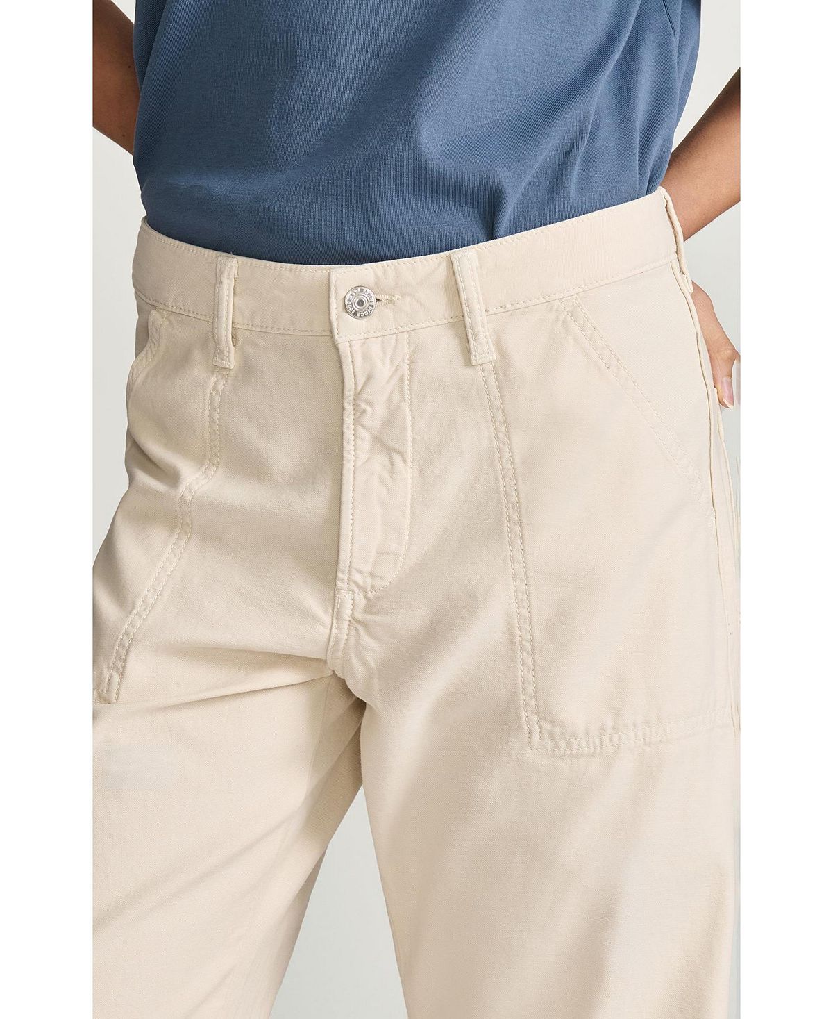 Mavi Jeans Women's Vinnie High Rise Barrel Cargo Jeans view 4 — MAYCSS fashion products