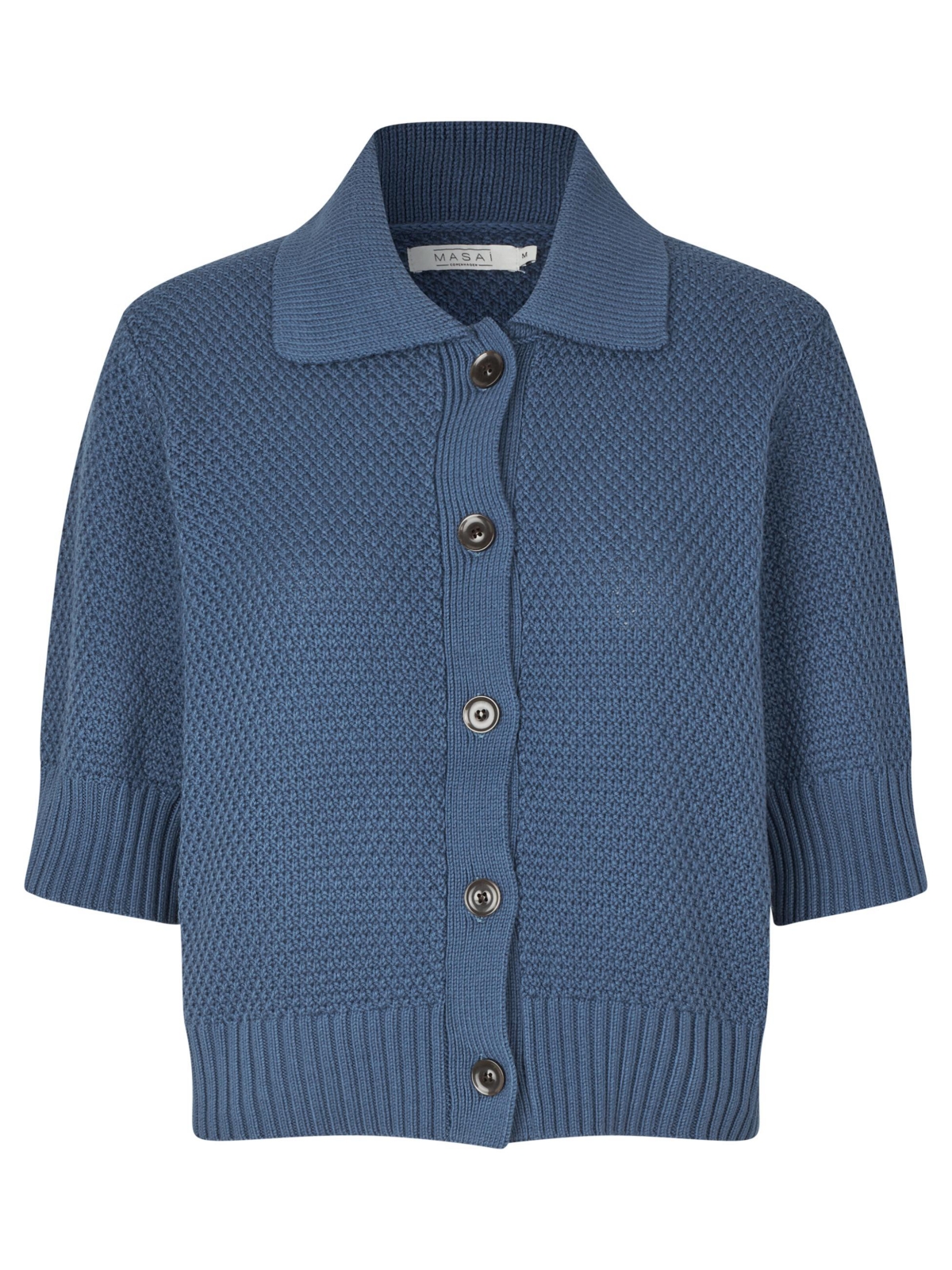 Masai Copenhagen Women's MaLiva Cropped Short Sleeve Cardigan