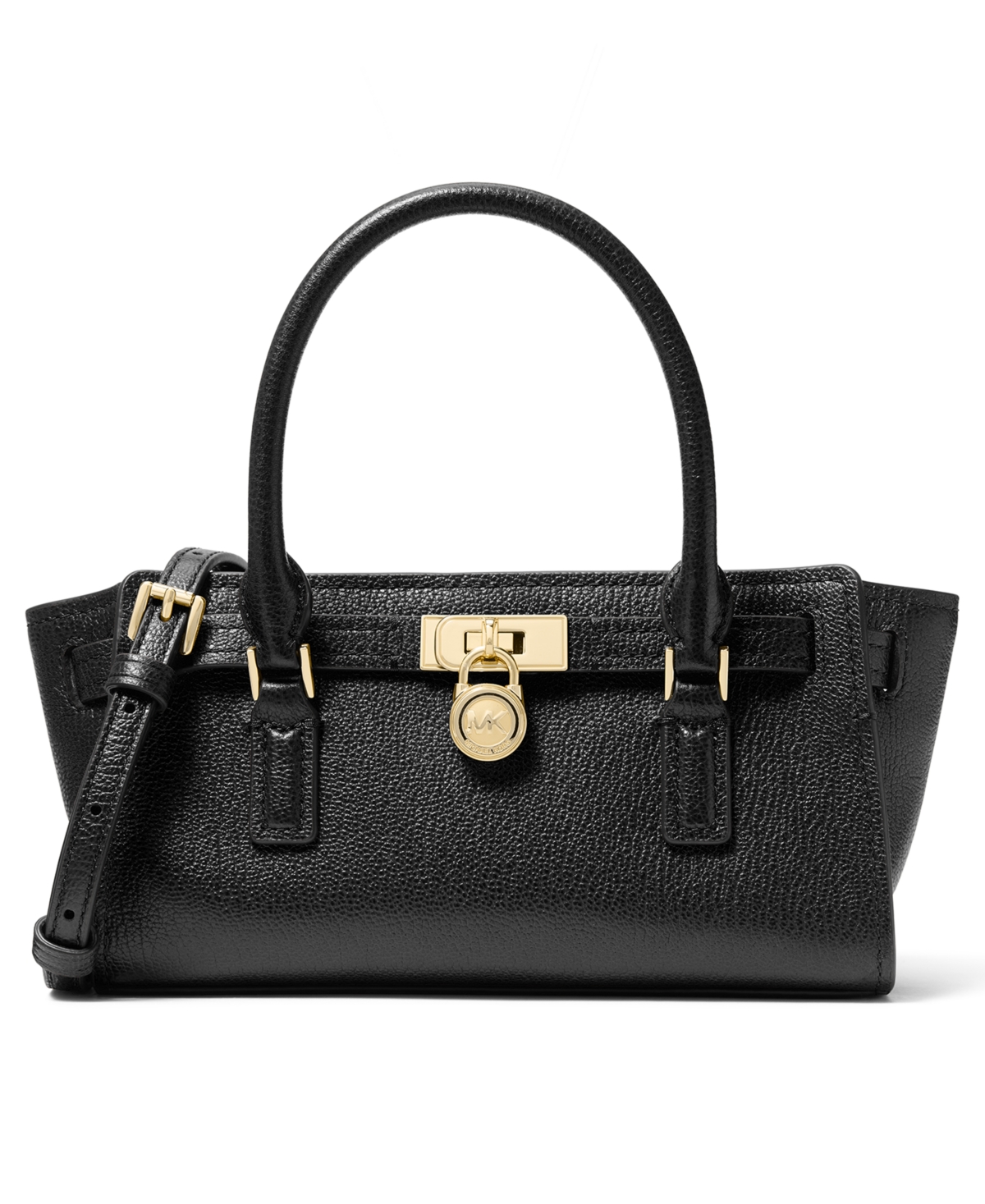 Michael Kors Leather Small Crossbody Satchel Handbag